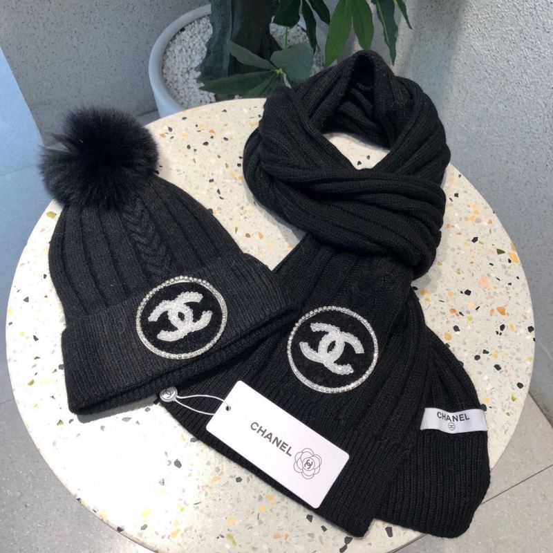 Chanel Caps Scarfs